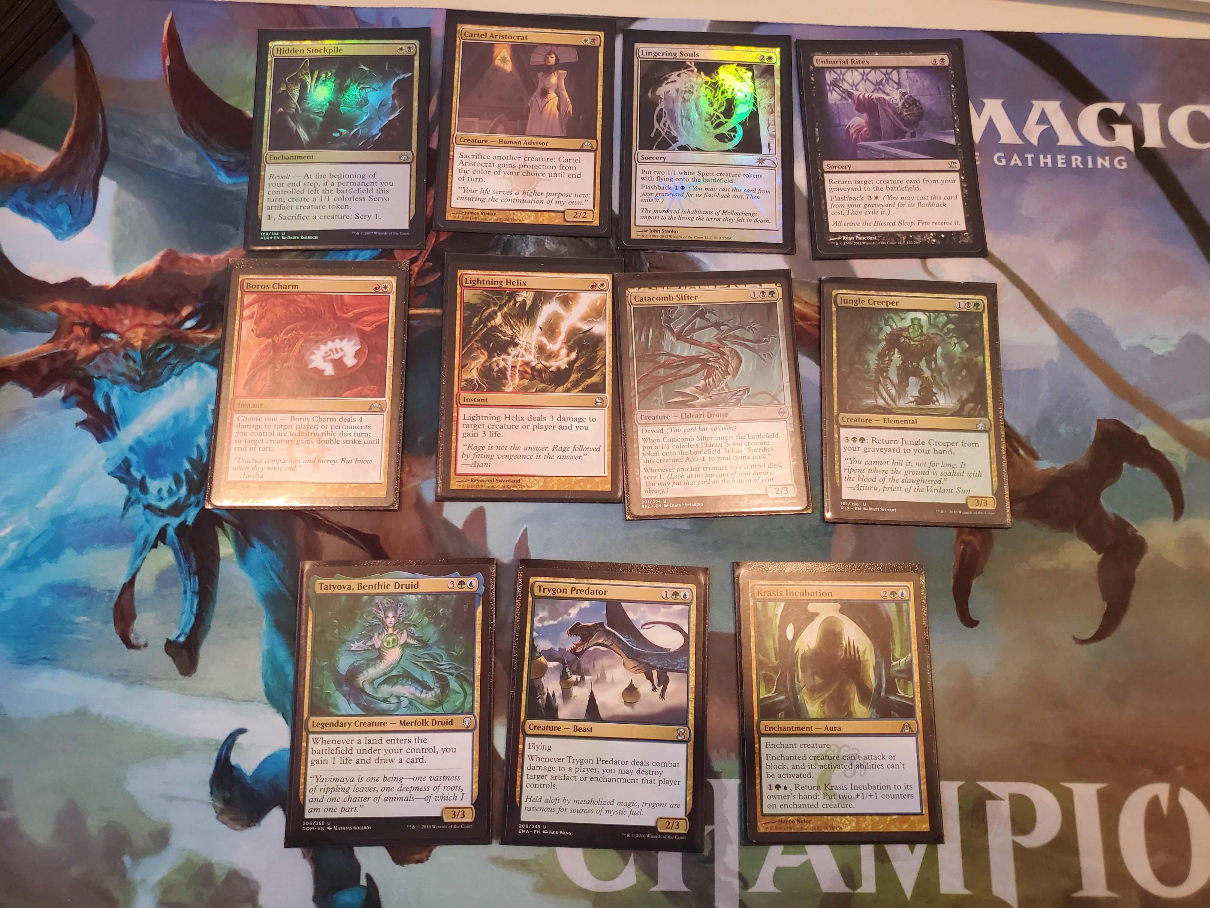 orzhov, golgari, simic, boros